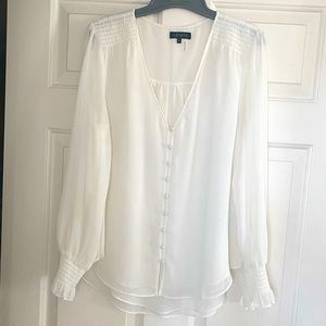 1. State White Blouse